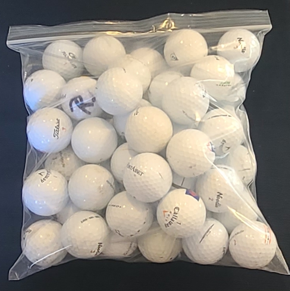 50 Assorted Golf Balls